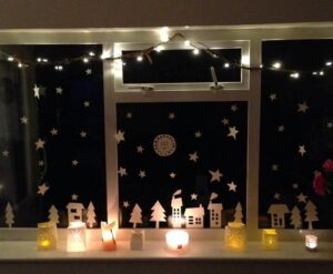 This is an image representing Festive Season Aluminium Door & Window Decoration Ideas