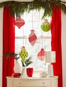 This is an image representing Festive Season Aluminium Door & Window Decoration Ideas