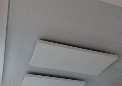 This is an image representing Suspended Ceilings & Bulkhead for Church