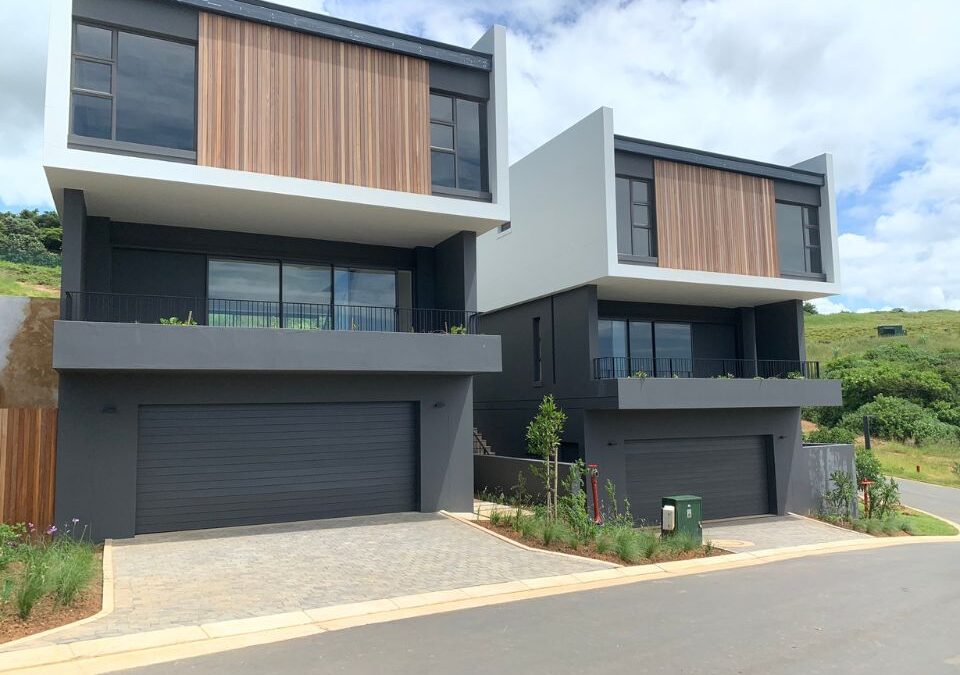 Modern aluminium windows installed in a residential property in KZN, showcasing durable aluminium window frames.