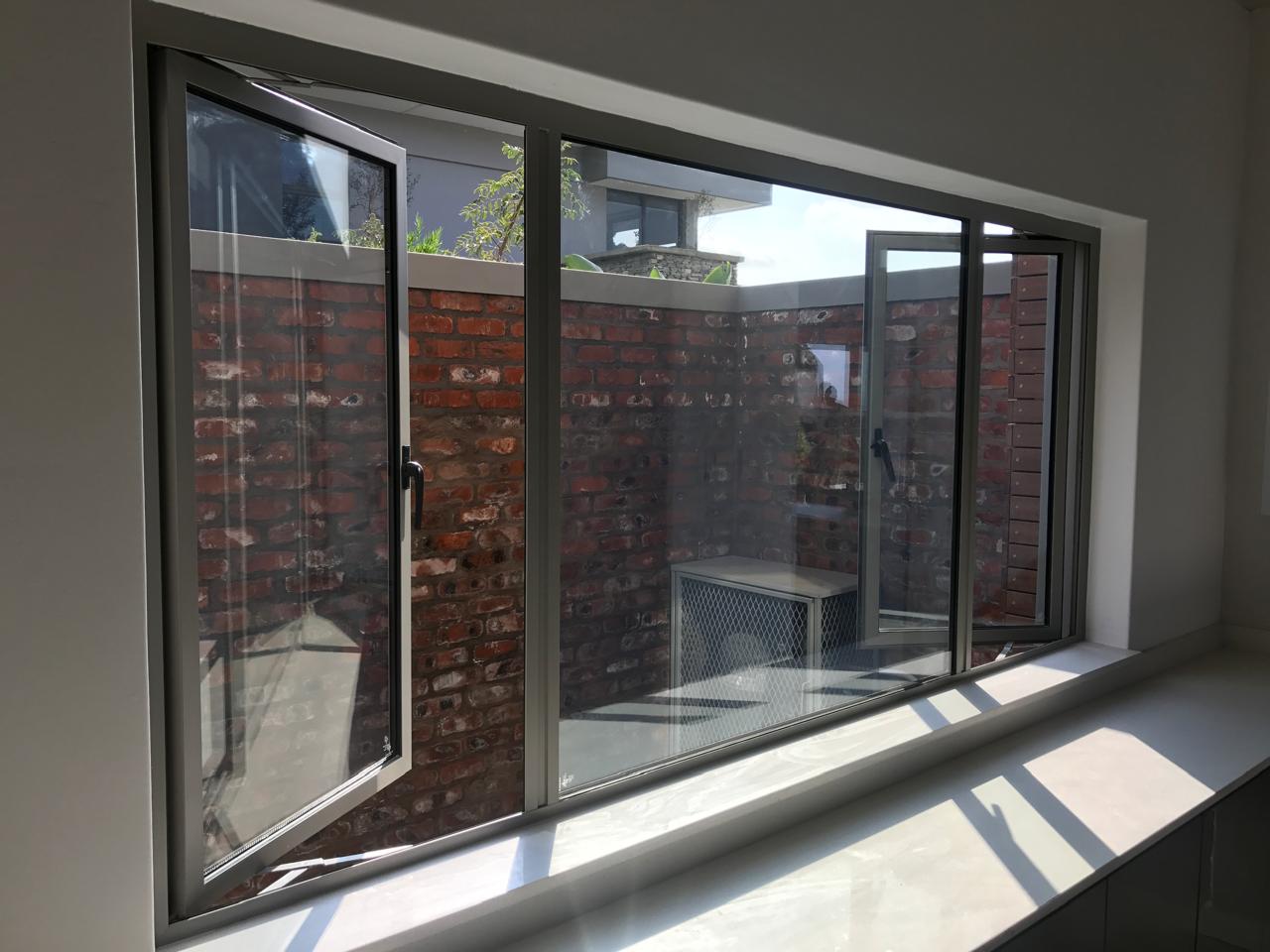 Side hung window This is an image representing Aluminium Windows