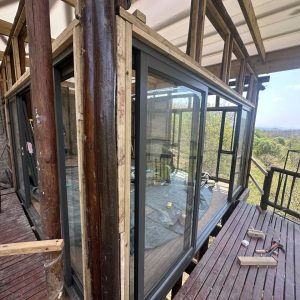 This is an image representing Aluminium Doors