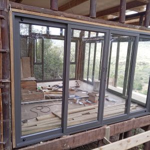 This is an image representing Aluminium Doors