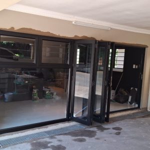 This is an image representing Aluminium Doors